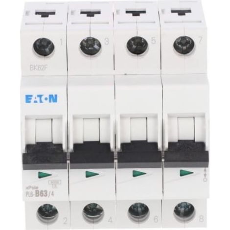 Leitungsschutzschalter 4P B 63A 6kA AC PL6-B63/4 166506