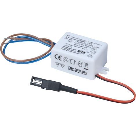 driver led - 2.1 - 4.2w - 350 ma - pour kit aric meubled - aric 52031