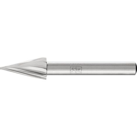 PFERD HSS Frässtift Spitzkegelform G Ø 10x20mm Schaft-Ø 6 mm Z 1 universal grob (1/5)