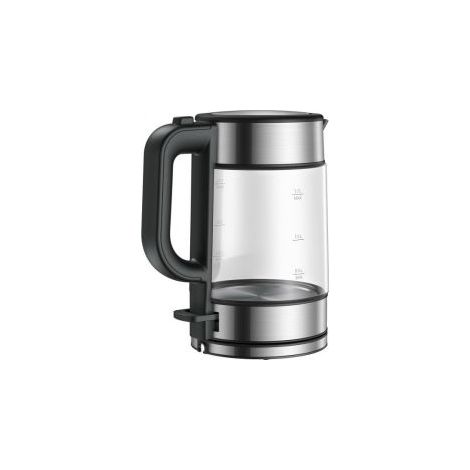 Xiaomi Bollitore elettrico in vetro UE Elettrico 2200 W 1,7 L Vetro Base girevole a 360° Nero/Acciaio inossidabile (1/5)