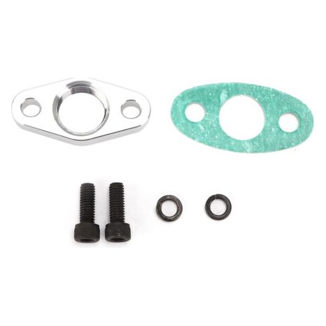 DEESSE SHOP-Kit d'adaptateur de bride de vidange de retour d'huile Turbo, 1,5 pouces femelle 1/2 NPT de remplacement pour Garrett GT15. (1/5)