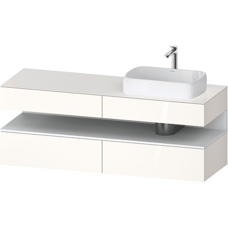 Duravit Collection One Meuble sous-vasque sur console, 2 tiroirs,