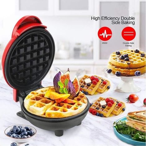 Gaufrier électrique multifonctionnel avec plaques chauffantes pour croque-monsieur - Online Store (1/4)