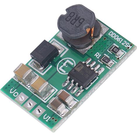 Module convertisseur élévateur de tension, carte de conversion de puissance DD0612SA DCDC pour microcontrôleur de chargeur de téléphone portable (9 V) (1/5)
