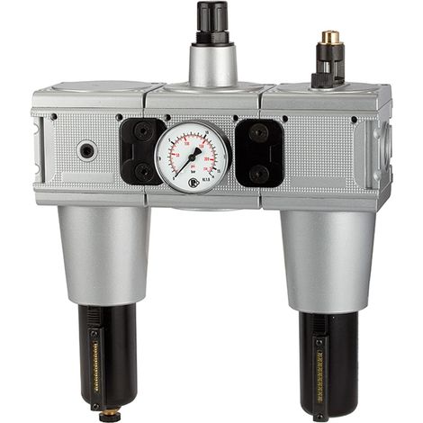 Riegler Wartungseinheit 3-tlg. »multifix« mit Metallbehälter, BG 5, G 1 (1/4)
