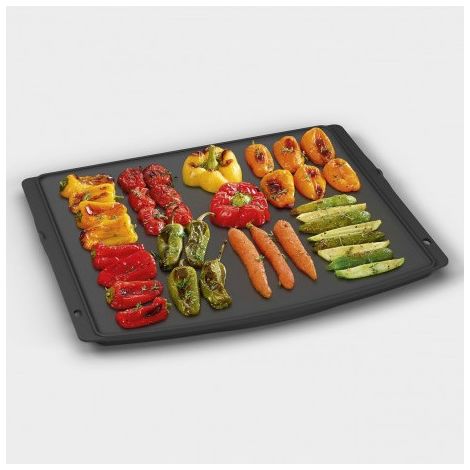 Plaque de grill smeg bbq grill plate double face métal
