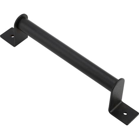 Poignée de tirage en acier carbone robuste noire pour porte coulissante de grange, placard et portail en bois - Quincaillerie de fixation (1/5)