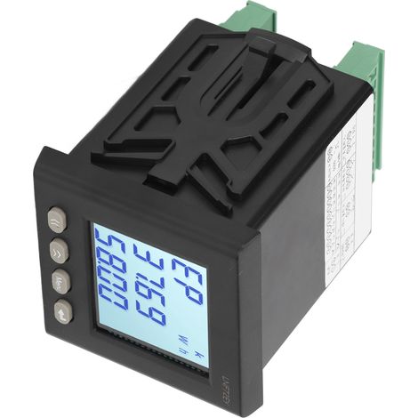 Voltmètre numérique triphasé, ampèremètre, mesureur de tension et de courant AC/DC 80-270 V pour la commande (1/5)