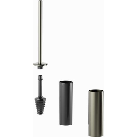 Inda - Scopino bagno da parete My Minilove gun metal / interno (1/2)
