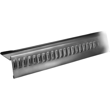 Bande d'égout ventilé - anthra-zinc -dév. 166 mm - ép.0.65 mm - lg 2m - 220025056