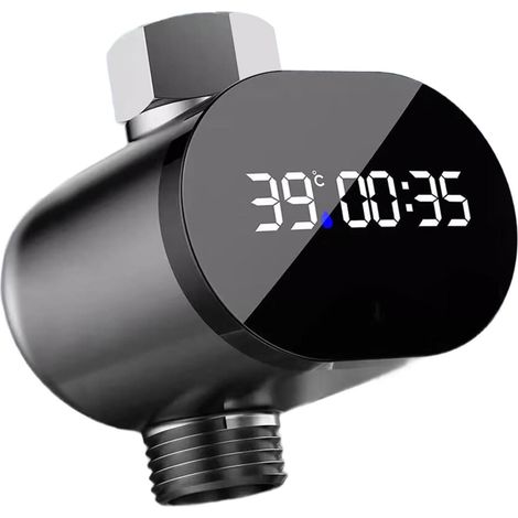 Général DN15 Minuteur d'affichage de la température de l'eau à LED facile à installer pour la plupart des systèmes de douche (1/5)