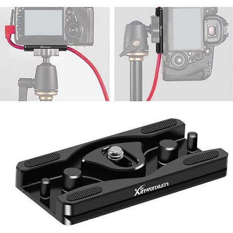 Plaque de base en aluminium - Support stable et fiable - Plaque de base à dégagement rapide (1/4)