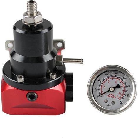 Pièces de modification automobile : turbocompresseur d'injection, régulateur de pression d'essence avec manomètre (1/5)