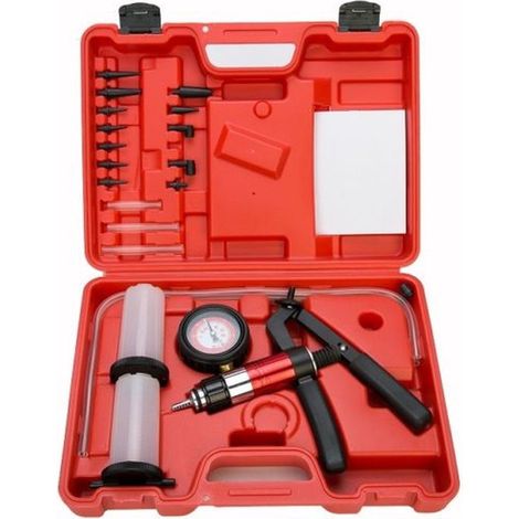 Set Vacuometro / Sangrador De Frenos / Comprobador De Presion Y Vacio (1/5)