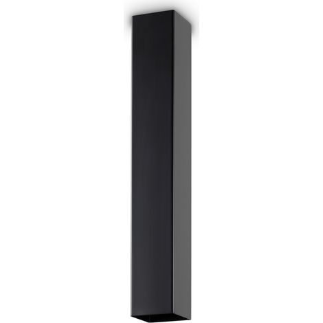 Ideal Lux SKY - Plafonnier intérieur à 1 lumière, noir moyen, GU10