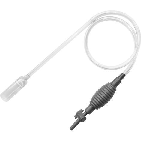 Pompe à siphon manuelle FixtureDisplays® 1,7 m pour aquarium, gravier et sable, pour changement d'eau, référence 22128-1D (1/5)
