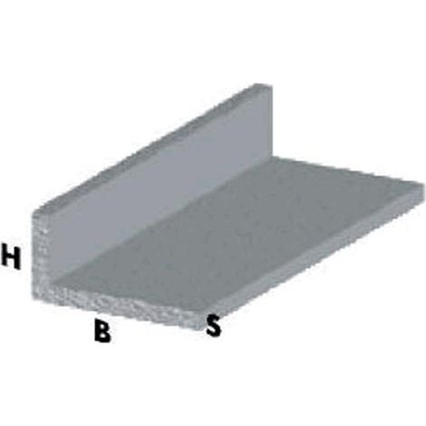 PROFILO ARGENTO H.200 ELLE 15X10X1. Prezzo per 1 pezzo.