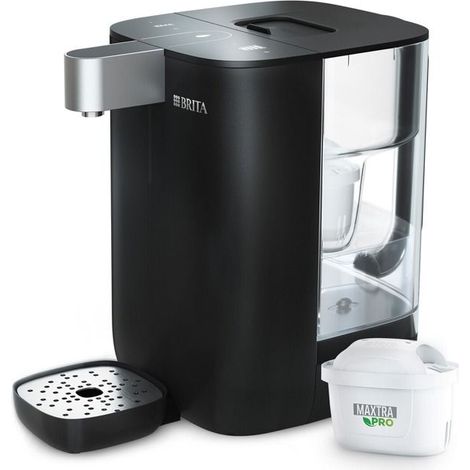 Botella y jarra filtrante Brita CUBE negra con 1 filtro de agua MAXTRA PRO Expert anti-cal.