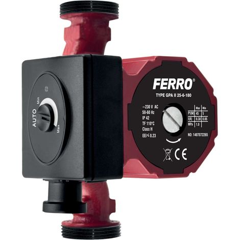 Novaservis Matériel de plomberie - Pompe de circulation électronique type 25-60, 180 mm 0602W
