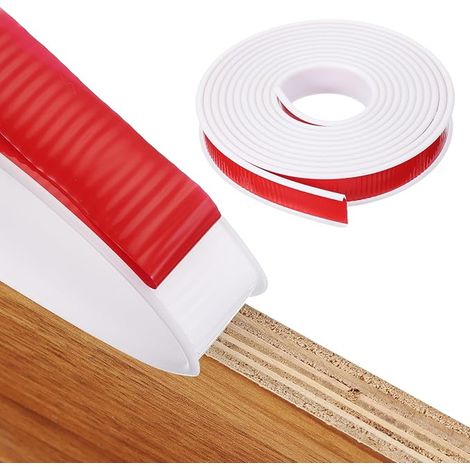 Bande de Chant TPE en Forme de U 4m x 25mm (Blanc) (1/5)