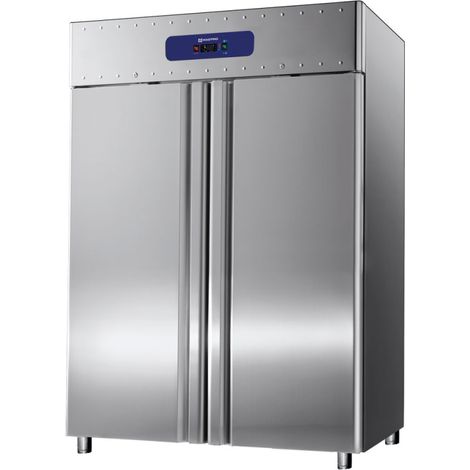 Congélateur 1400 litres en inox, GN 2/1, -10°/-25°C, 85 mm isolation 1400x810x2050 mm - VIRTUS