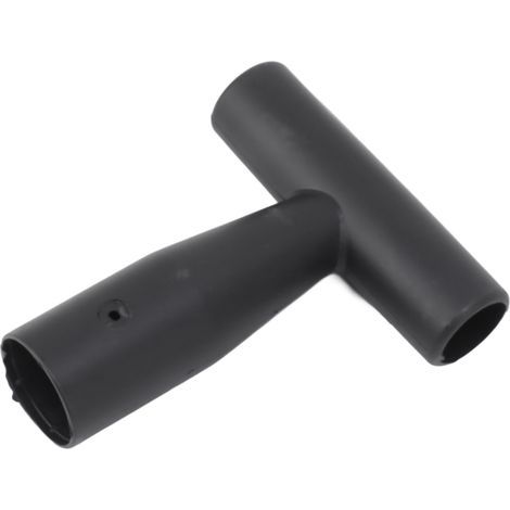 T-förmiger Schaufelstiel aus Kunststoff, robust, leicht, rutschfest, für Schnee, 3,4 cm Innendurchmesser (1/5)