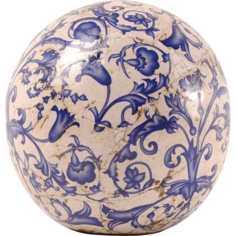 Sfera decorativa in ceramica (1/2)