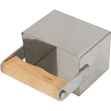 Kit de découpe de miel en nid d'abeille en inox avec 6 boîtes en plastique, outil apicole rectangulaire pour récolte, coupe-miel européen (1 coupe + 6 boîtes) (1/5)