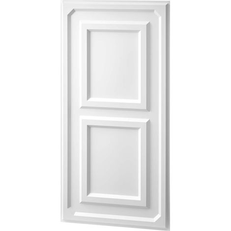 Mophorn 12 Stück PVC-Deckenpaneele 605x1215 mm Weiß, 3D-Design, Stoßfest, Feuerhemmend, Zuschneidbar, Ideal für Abgehängte Decken, Moderne Innenraumgestaltung für Zuhause und Büro (1/5)