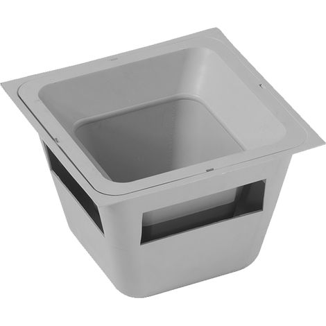 Sifone a campana cm. 26x26 per pozzetto Lung. 30 Larg. 30 cm.