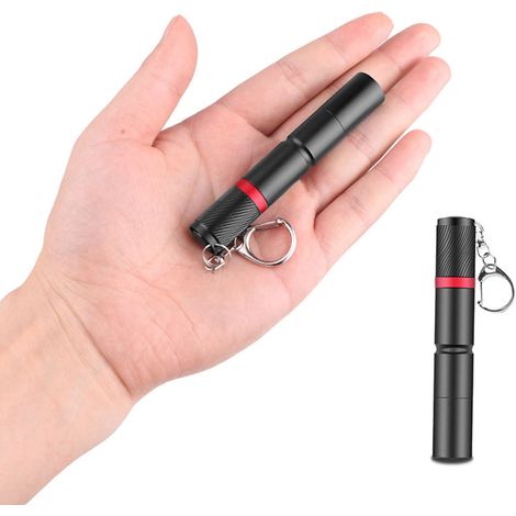 1 Mini lampe de poche LED, 1000 lumens, 3 modes, batterie rechargeable, étanche IP44, usage quotidien (1/5)