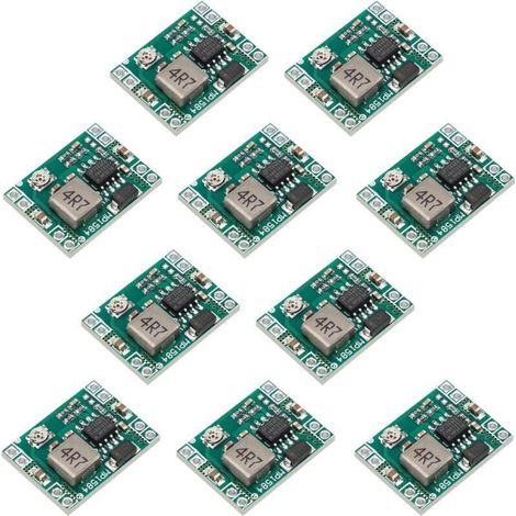 MP1584EN Confezione da 10 mini moduli convertitori step-down MP1584EN 4,5-28 V a 0,8-20 V CC-CC 24 V a 12 V 9 V 5 V 3 V Step-Down regolabile (1/4)