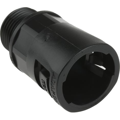 Raccord de gaine Adaptaflex M20, taille 21mm en Nylon 66, IP66 ( Prix pour Paquet de 5 )