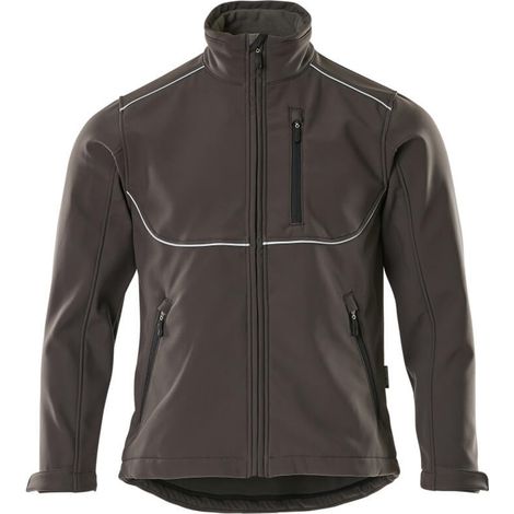 Mascot Softshelljacke INDUSTRIE TAMPA 10001, Gr. 3XL dunkelanthrazit (1/4)