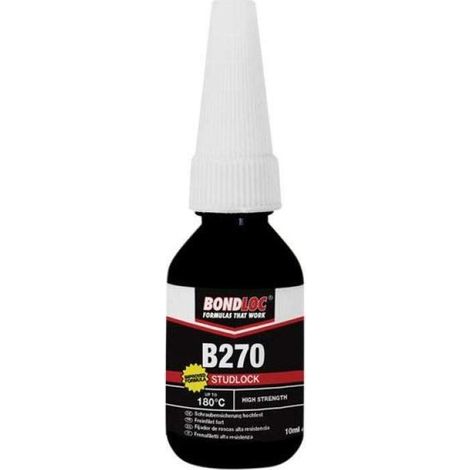 Bondloc B270-10 B270 Studlock High Strength Threadlocker 10ml BONB27010