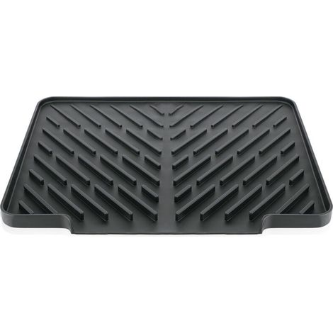 Tapis Egouttage Vaisselle - Silicone Alimentaire - 40 x 30 cm - Antidérapant Résistant Chaleur - Pour Évier Cuisine Camping Car - 1 Pièce (1/5)