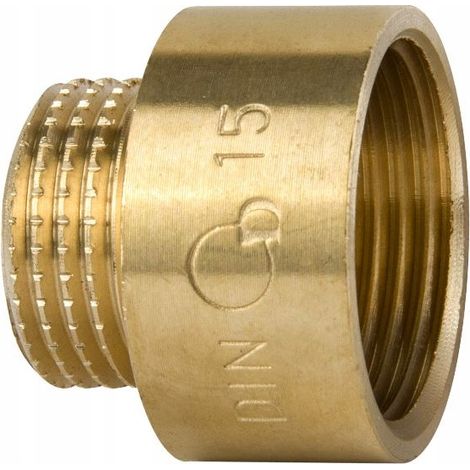 REDUCTOR DE BOQUILLA DE LATÓN 1 X 3/4 GW/MZ