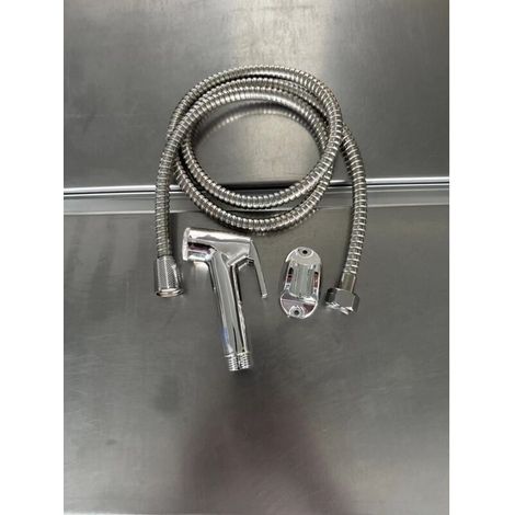 Douchette WC portable avec contrôle de pression d'eau réglable, jet de douche WC (1/4)