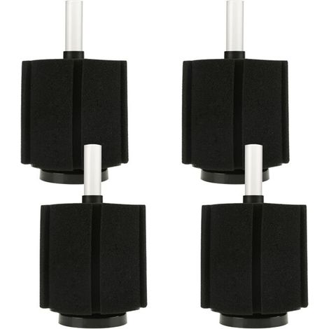 4-piece firm sponge filter, high-quality durable filter for aquariums and pond tanks (1/5)