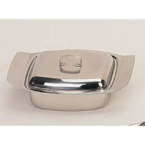 Beurrier avec couvercle - 185 x 115 mm (1/2)