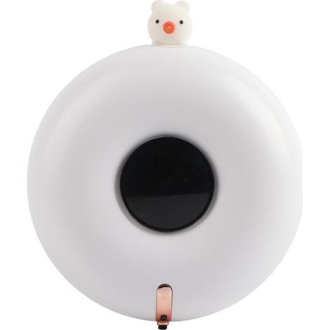 Distributeur automatique de savon moussant à induction infrarouge, sans contact, rechargeable par USB, blanc, petit ourson