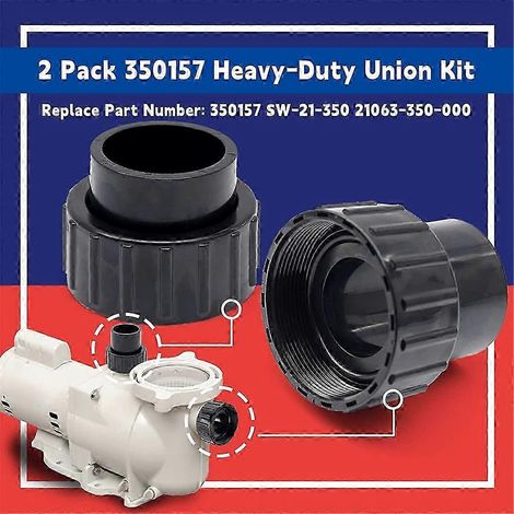 350157 Austausch-Kit für Poolpumpen mit variabler Drehzahl, Poolpumpen-Verschraubung JXLGV (1/5)