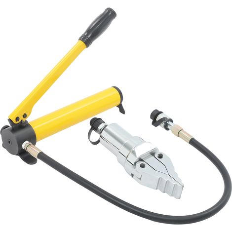 Écarteur de bride hydraulique, pression de travail 70 MPa, largeur d'écartement maximale de 55 mm, ensemble d'écarteur de bride portable avec écarteur + pompe hydraulique manuelle, pour l'entretien (1/5)