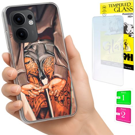 Schutzhülle für Oppo Reno 13F 5G / 13 FS 5G (Gehäuse, Rückseite + Glas) (1/5)