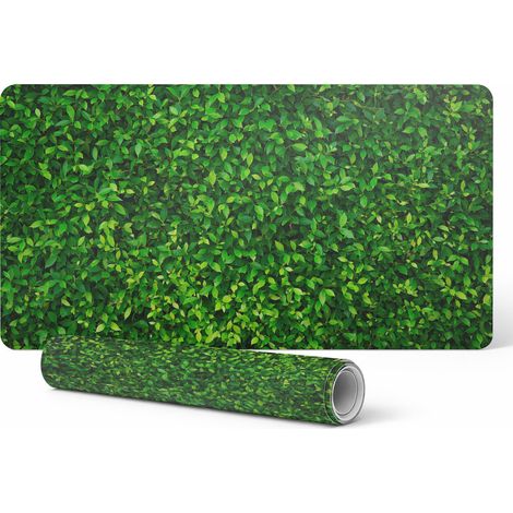 Tapis de clavier de protection moderne, motif feuillage naturel, 90 x 45 cm (1/5)