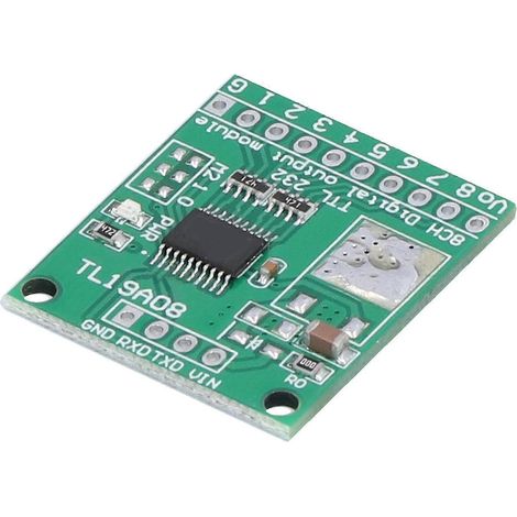 Steuermodul IO 8-Kanal RTU UART TTL232 Controllerplatine Zubehörteil DC 5V TL19A08