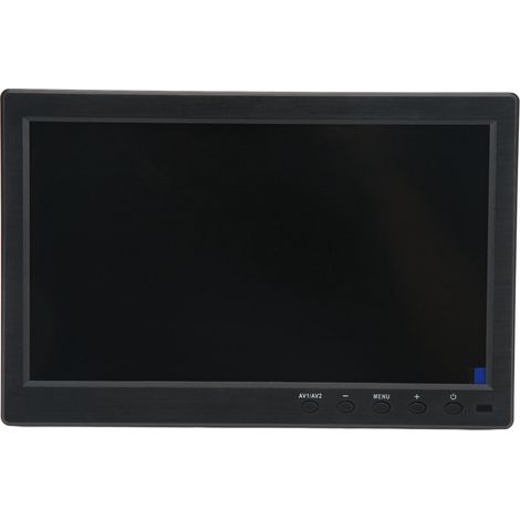 Moniteur de microscope industriel avec écran LCD, fonction d'inversion d'image, moniteur de vidéosurveillance portable haute résolution, 100–240 V CA (1/5)