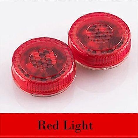 Lot de 2 feux de signalisation magnétiques sans fil à 5 LED pour portières de voiture, étanches, stroboscopiques, clignotants, anti-collision arrière.
