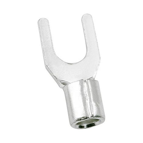 Cosse à fourche à sertir RS PRO Non-isolé 10AWG 6mm² 12AWG 4mm²