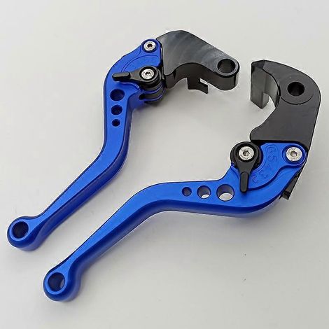 Moto GSX-S1000 grosse cylindrée : nouveau klaxon de frein en alliage d'aluminium, poignée d'embrayage modifiée, accessoires de biellette de direction (bleu 2) (1/5)